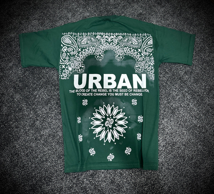تیشرت اندامی مردانه طرح URBAN