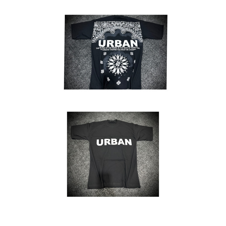 تیشرت اندامی مردانه طرح URBAN