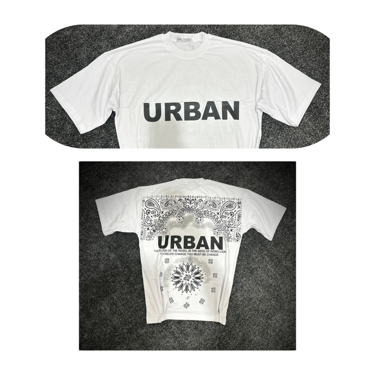 تیشرت اندامی مردانه طرح URBAN