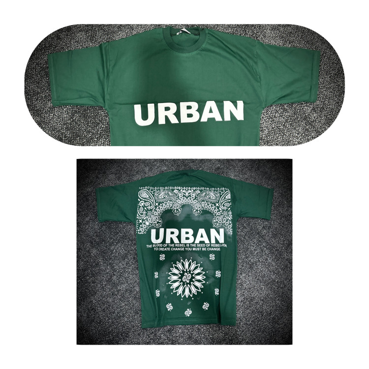 تیشرت اندامی مردانه طرح URBAN