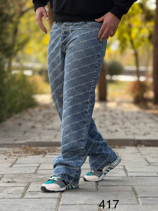 شلوار جین بگمردانه کد 417