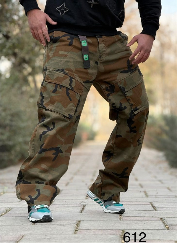 شلوار جین بگ چریکی مردانه