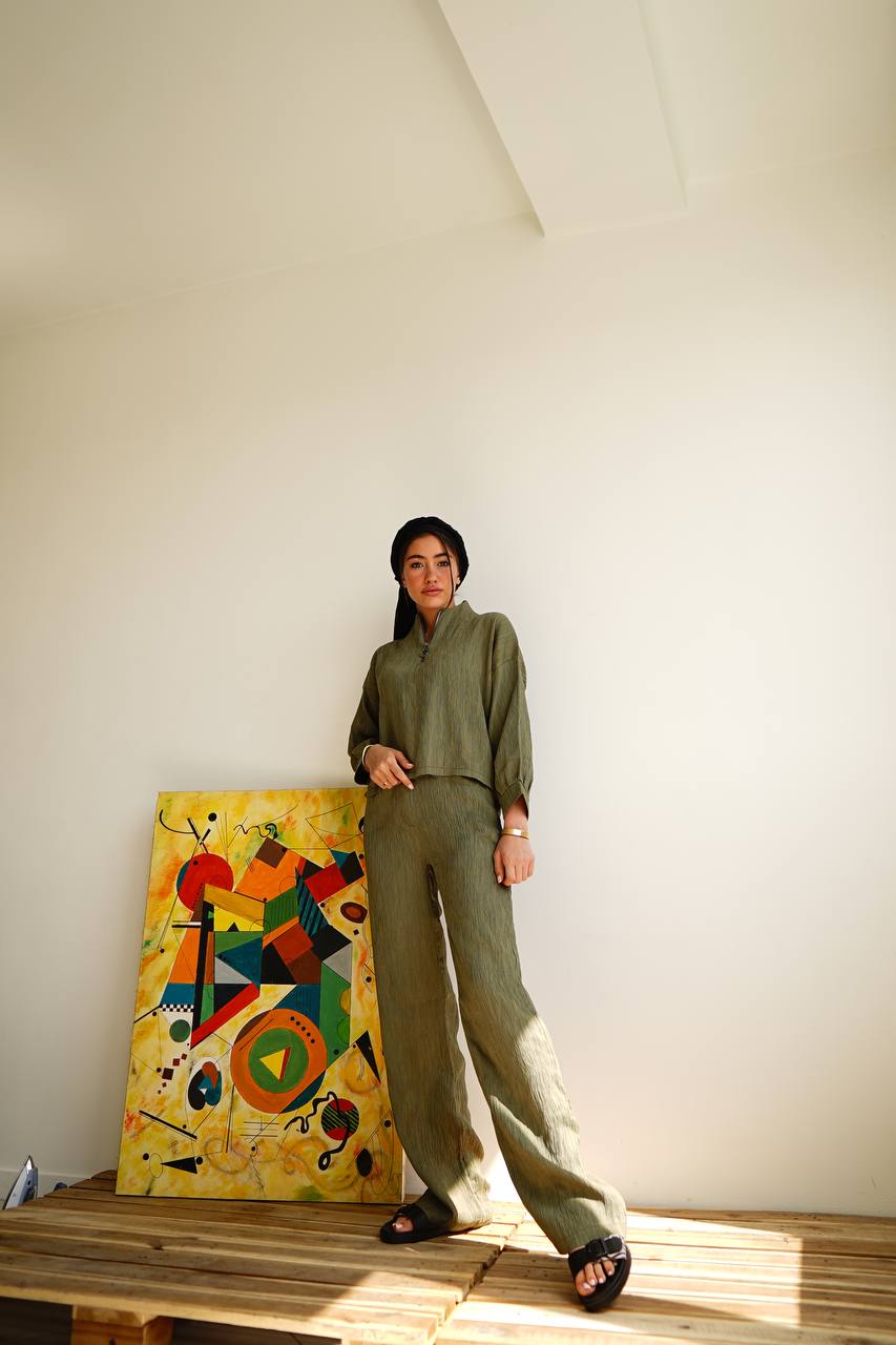ست نیم زیپ زنانه ماهلین